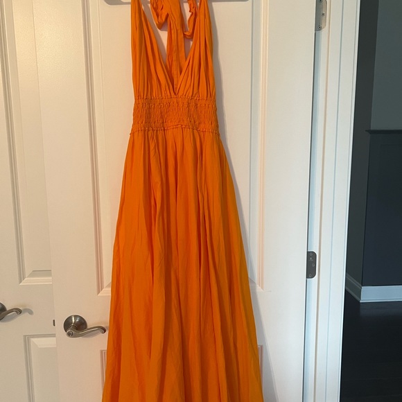 J Crew Tie back Mocked Waist Beach dress NWT - Picture 5 of 7